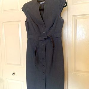 Calvin Klein Gray Dress